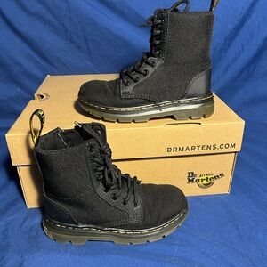 Dr. Martens- Combs, black, extra tough poly+rubbery, 11 girls QS